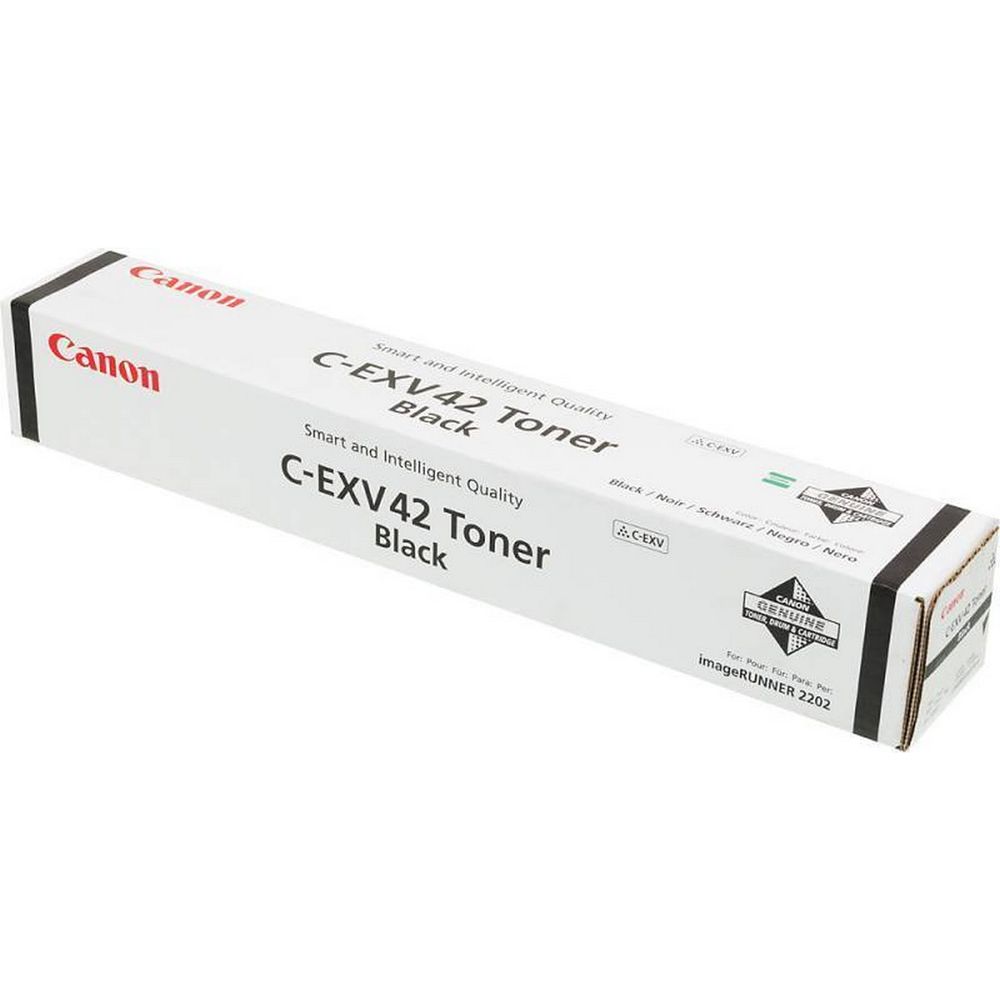 6908B002AA - Тонер-картридж, Canon, C-EXV 42 Black, 6908B002AA, для imageRUNNER 2202/2202N, 2224/2224N/2224iF 10 200 стр. (A4)
