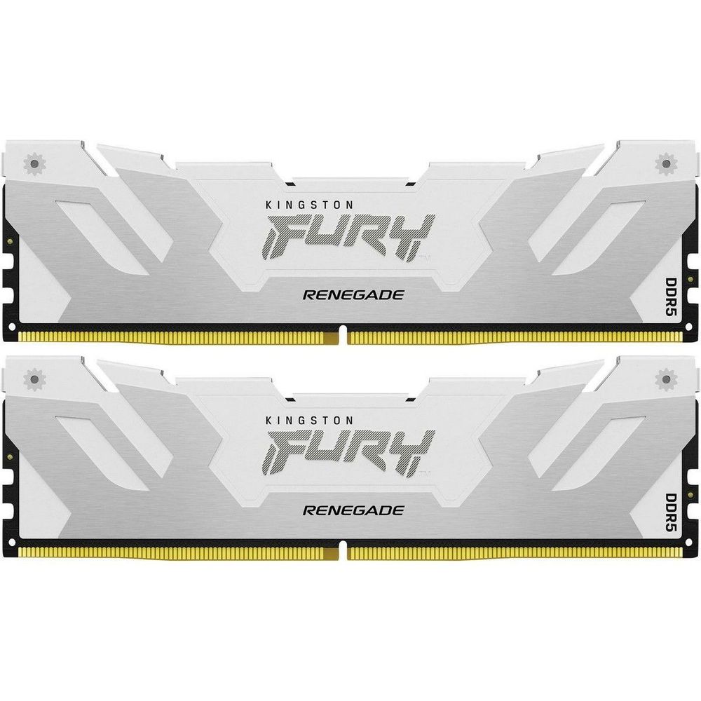 KF580C38RWK2-48 Kingston 48GB DDR5 8000 FURY Renegade White RGB Non-ECC Unbuffered DIMM  (Kit 2*24gb) CL38