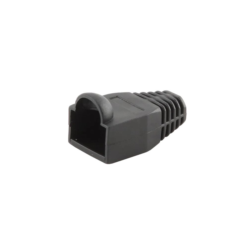 Аксессуары Cablexpert Колпачок RJ-45 изолирующий чёрный (100 шт.) <Одна единица товара - это упаковка из 100 шт.> (033084) {100}