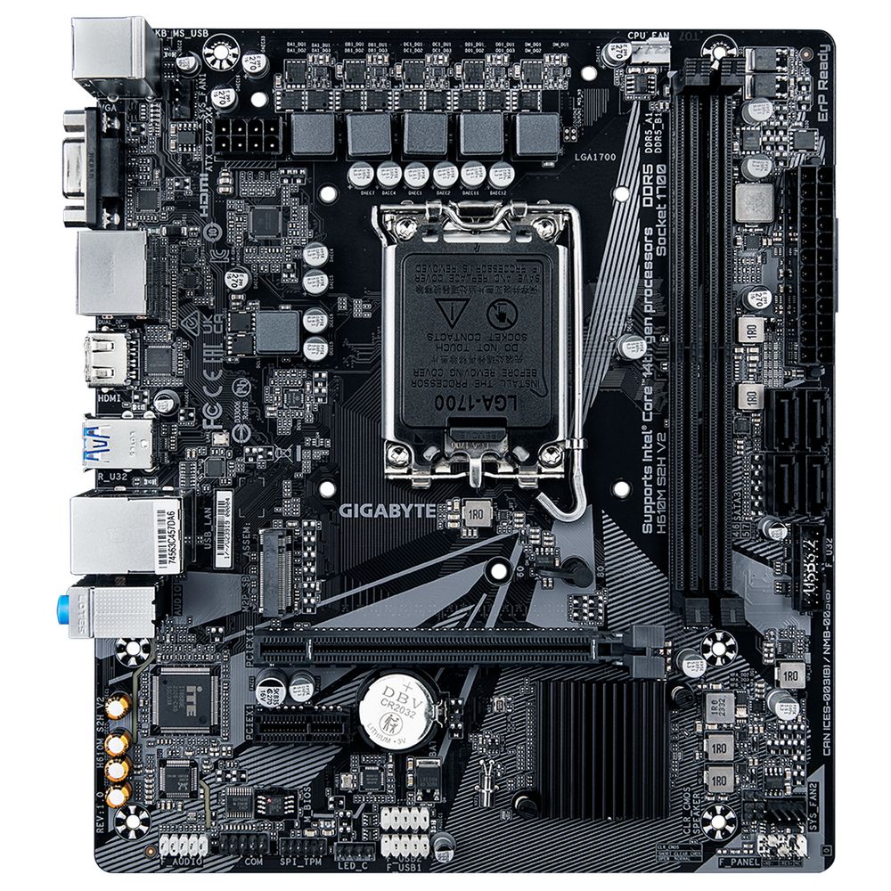 Материнская плата Gigabyte H610M S2H V2, RTL