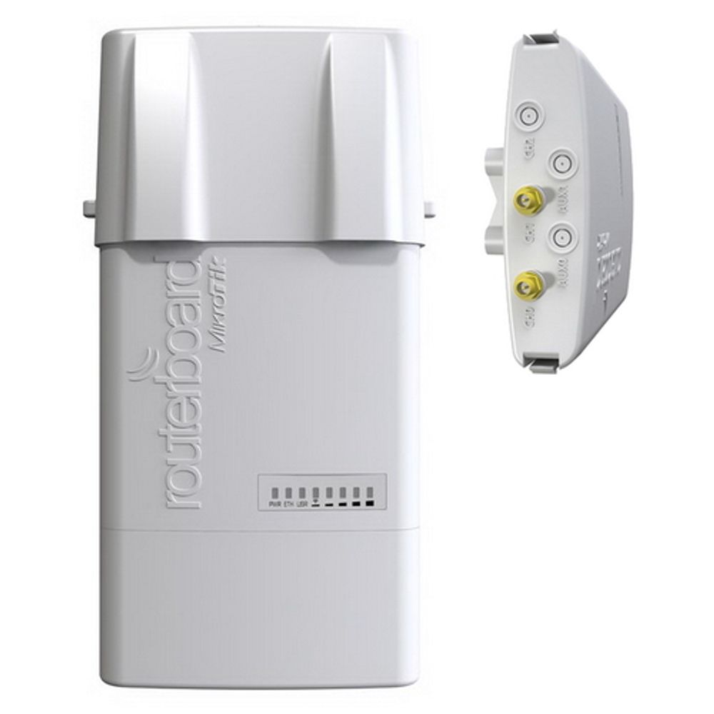Точка доступа MikroTik BaseBox 2 RB912UAG-2HPnD-OUT (2.4Ghz integrated AP/Backbone/CPE, 2xRPSMA connectors, miniPCI-e slot, Gigabit Ethernet) (RB912UAG-2HPnD-OUT)