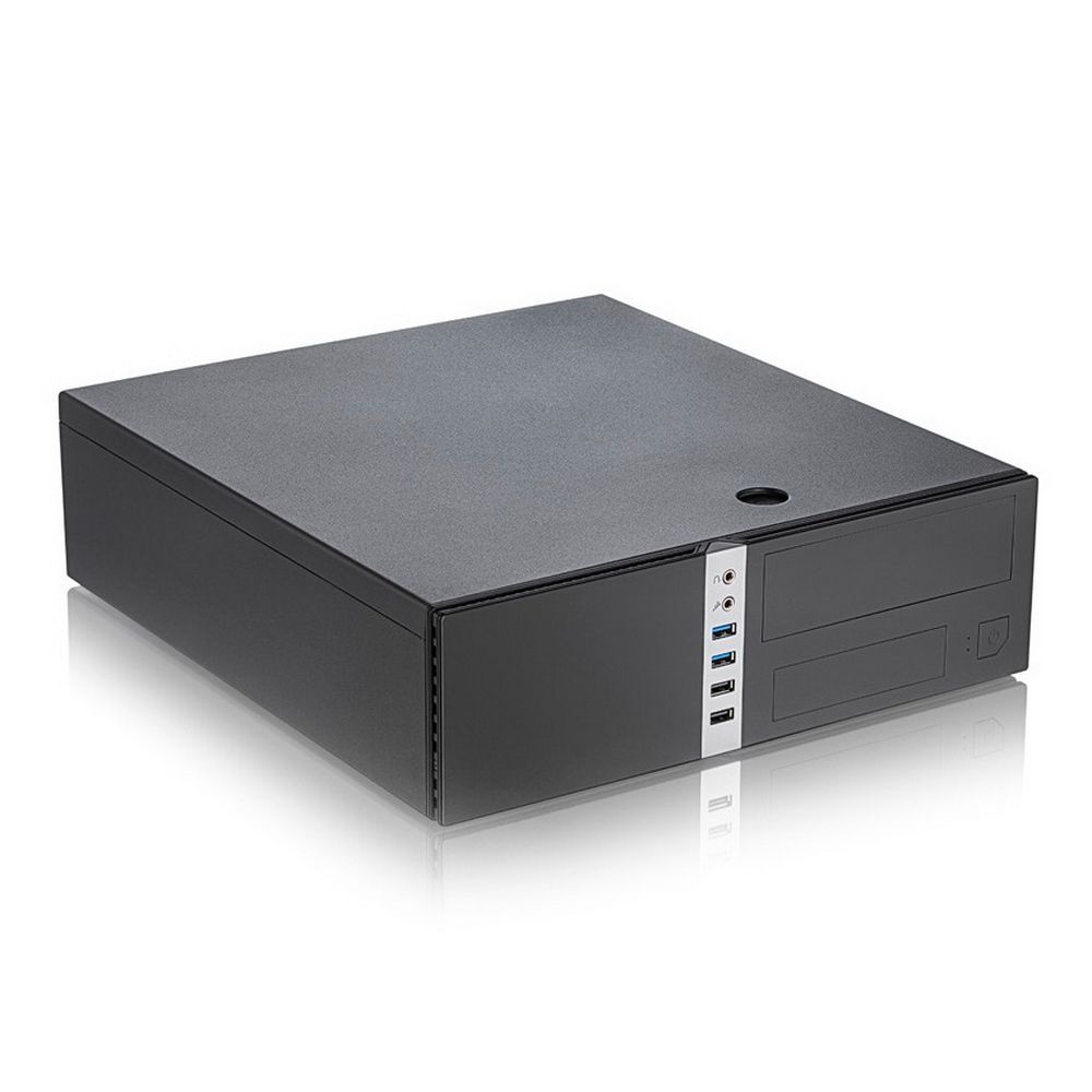 Корпус FoxLine FL-203-TFX300S |FL-203-TFX300S| Сase Foxline SFF mATX Desktop 300W, 2xUSB3.0, 2xUSB2.0, toolless, |FL-203-TFX300S| Black, 8cm. fan, powercord (970306)