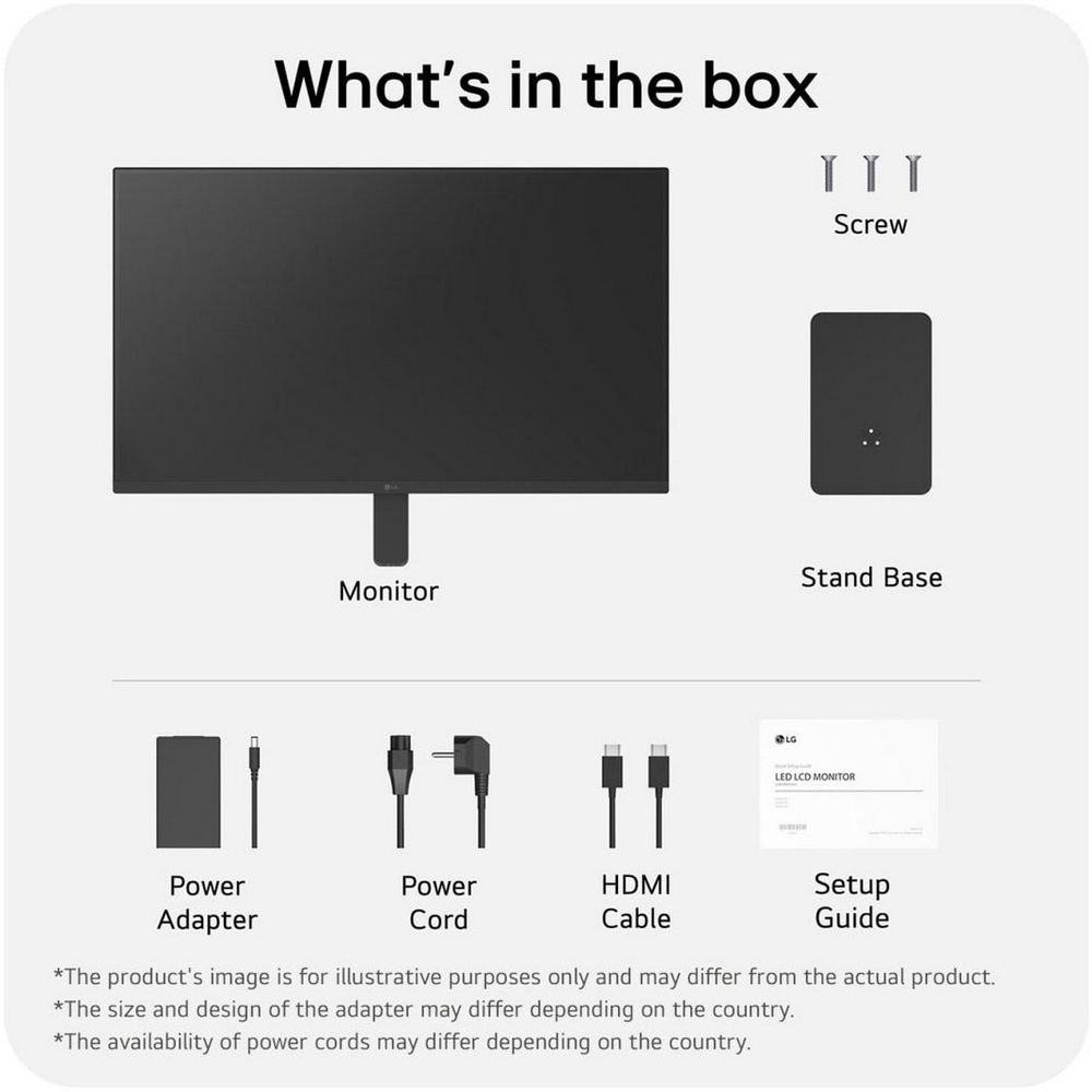 Монитор 31.5" LG 32U631A-B   IPS, 2560x1440, 100Hz, 5ms, 250сd/m, 1000:1, HDR10 | HDMI(2.0), Type-C(PD-15W) | ExPSU, Vesa 100, Black