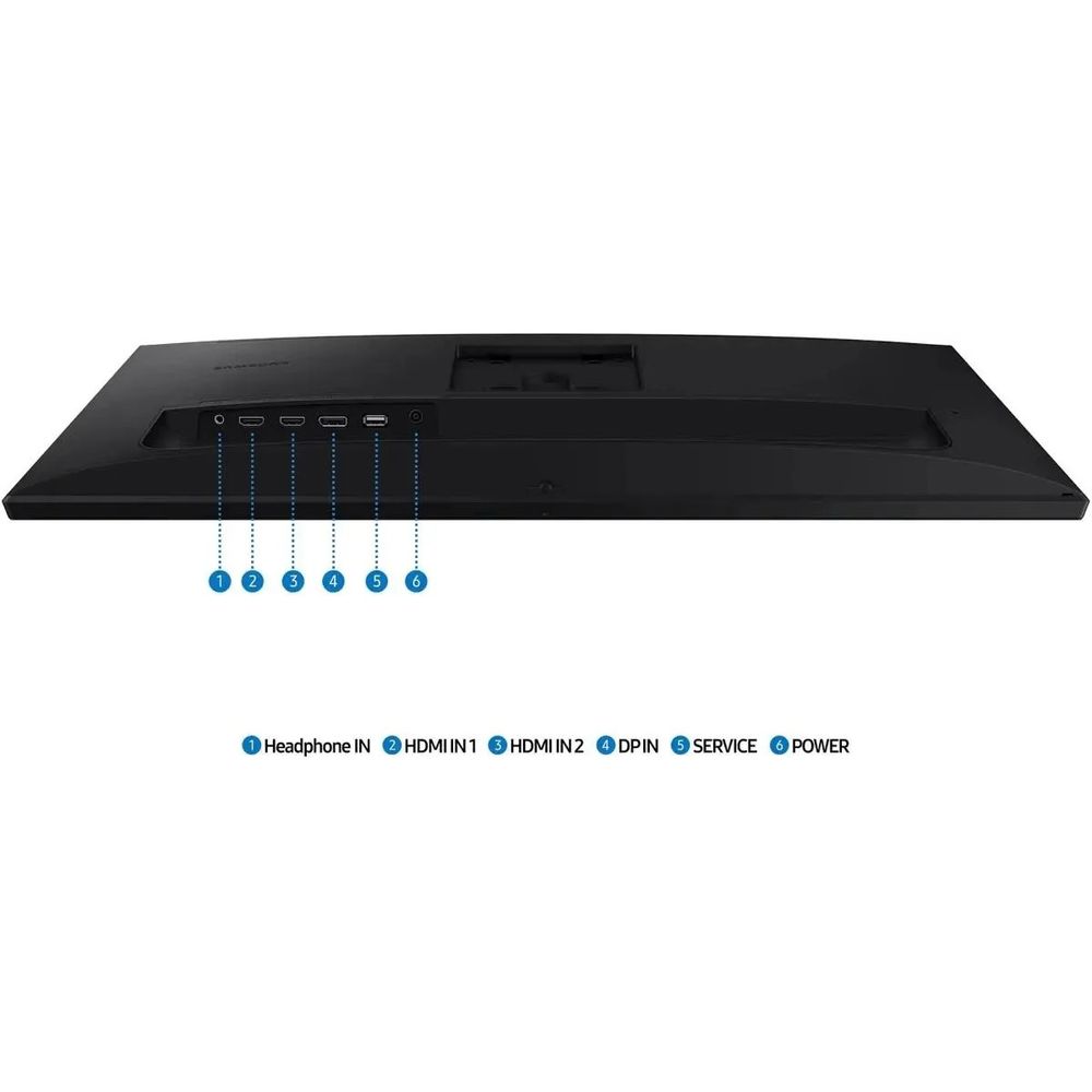 Монитор 27" SAMSUNG S27F610EAI ViewFinity S6 S61F QHD  IPS, 2560x1440, 100Hz, 5ms, 300сd/m, 1000:1,  | 2xHDMI(2.0), DP(1.2) | HAS, Pivot, Swivel, ExPSU, Vesa 100, Black