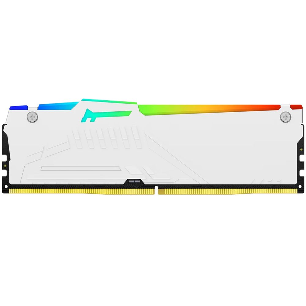 Модуль памяти Kingston 16GB FURY Beast White RGB DDR5 DIMM 5600