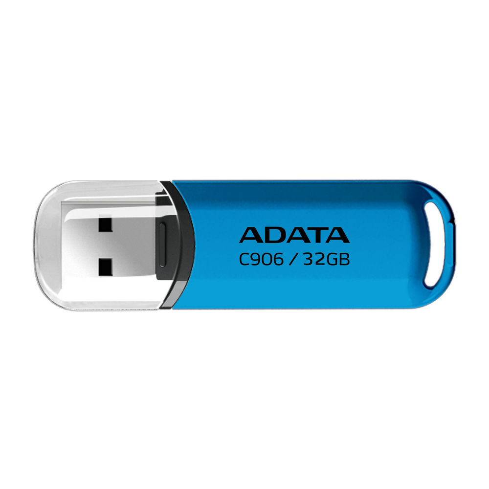 USB накопитель ADATA - Classic C906, USB Type A (USB 2.0), 32 ГБ, AC906-32G-RWB