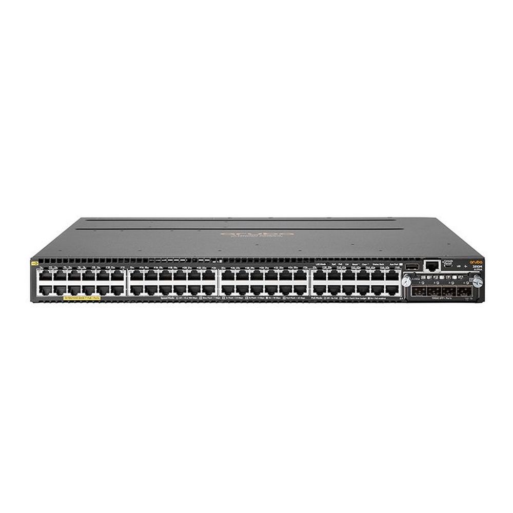 Коммутатор HPE JL428A HPE Aruba 3810M Managed L3 48GPoE+4SFP+680W Switch