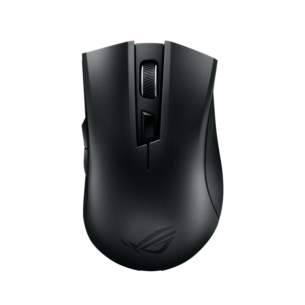 Мышь Asus - ROG Strix Carry, Беспроводная, 2.4 ГГц, Optical, 50 - 7200 dpi, 6 btns, gaming, цвет чёрный, 90MP01B0-B0UA00