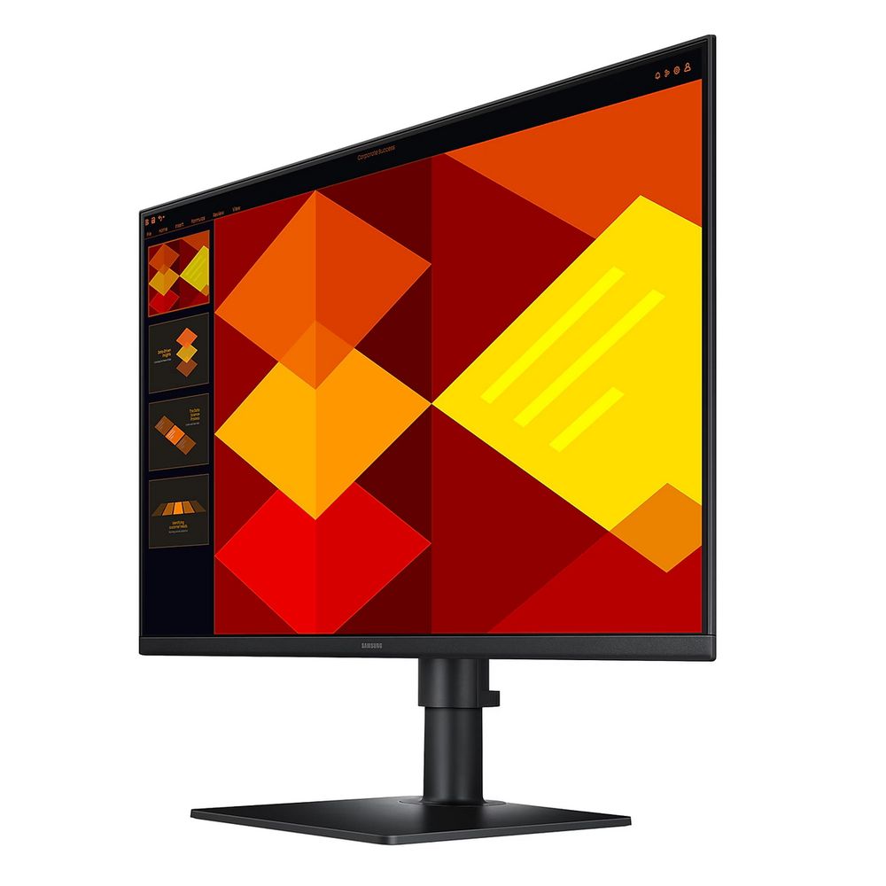 Монитор 27" SAMSUNG S27D400GAI S4 S40GD FHD  IPS, 1920x1080, 100Hz, 5ms, 250сd/m, 1000:1,  | 2xHDMI(1.4), DP(1.2), 2xUSB2.0 | HAS, Pivot, Swivel, InPSU, Vesa 100, Black