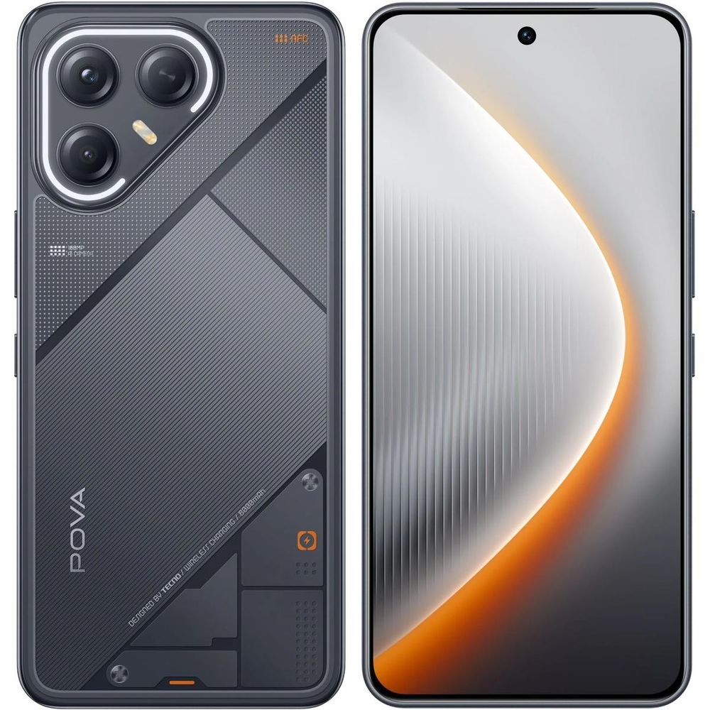Смартфон Tecno Pova 7 Ultra 5G 8+256Gb черный