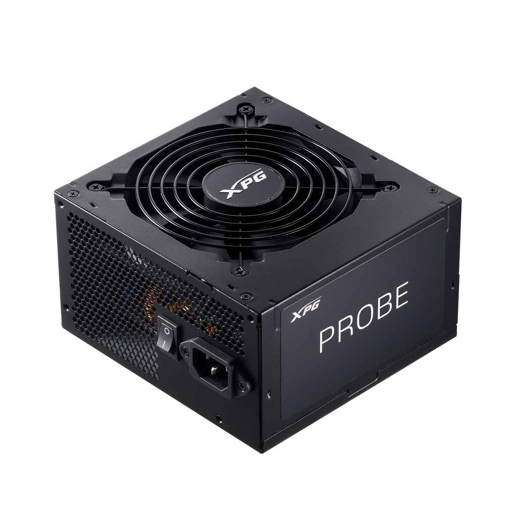 Блок питания для компьютера XPG - PROBE, ATX, 80 PLUS Bronze, 600 Вт, PROBE600B-BKCEU