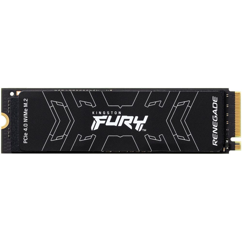 Твердотельный накопитель SSD Kingston M.2 2280 4TB FURY Renegade Client SSD SFYRD/4000G PCIe 4.0 NVMe, 7300/7000, MTBF 1.8M, 3D TLC, 4000TBW, 0.55DWPD, with Heat Spreader (5 лет), OEM