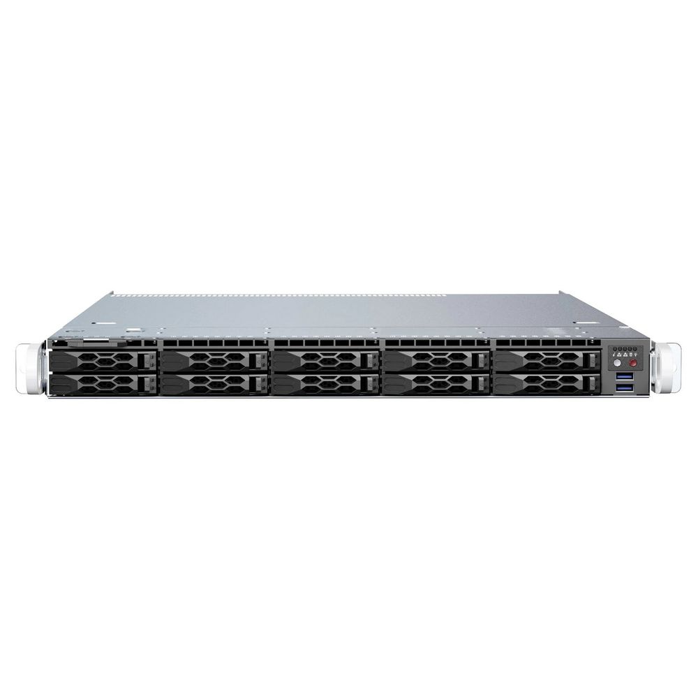 Корпус Supermicro CSE-LB16AC2-R504W SAS3 12Gb/s and NVMe support, Dual, single Intel® / AMD CPUs, 2x full height expansion slot(s), 1x low-profile expansion slot, 10 x 2.5" hot-swap SAS3/SATA drive bay, 10-port 1U SAS3 12Gbps Hybrid