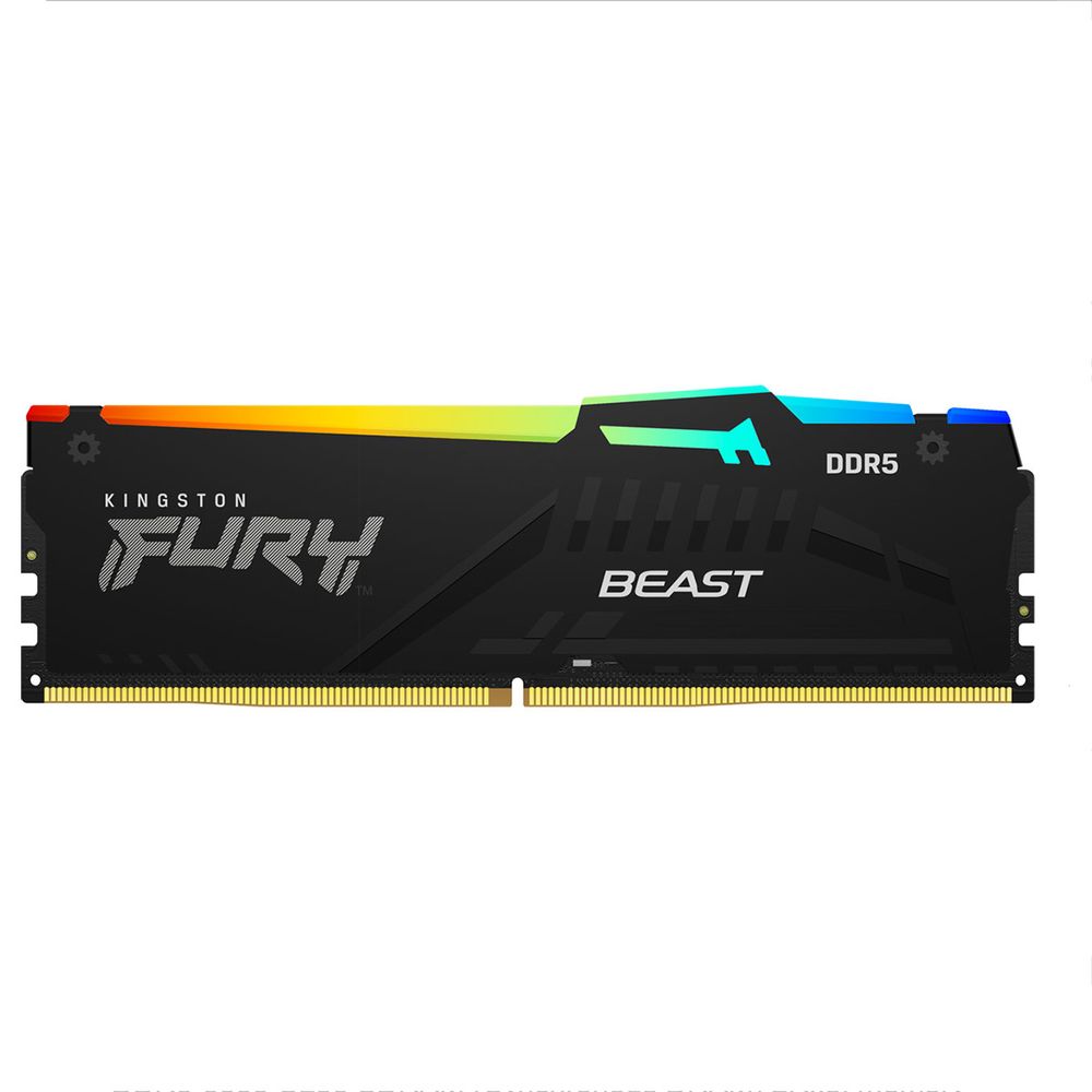Модуль памяти Kingston 32GB DDR5 6000MHz DIMM FURY Beast Black EXPO RGB CL36