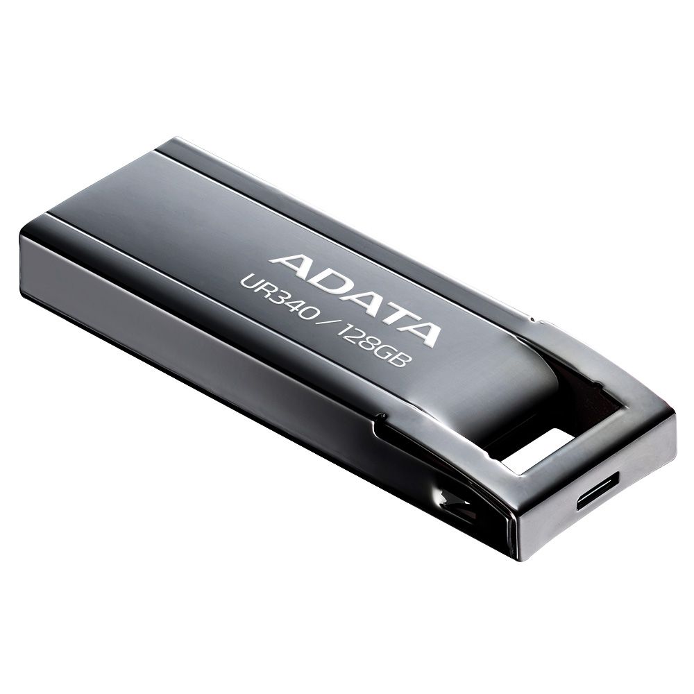 USB накопитель ADATA UR340 AROY-UR340-128GBK USB 3.2 128GB Gen1, Black, Retail