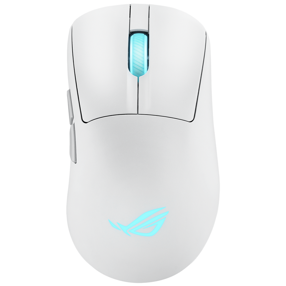 Мышь беспроводная ASUS ROG KERIS II ORIGIN, 54g, Wired, 2.4GHz RF, Bluetooth 5.1, 42K DPI sensor, 5 Prograммable Buttons, White