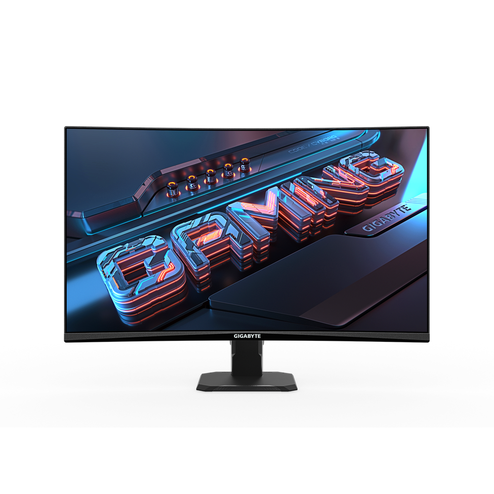 Монитор 27" Gigabyte GS27FC EK VA 1920x1080, 180 Гц, 1 мс (MPRT), 16:9, 250 кд/м², 3000:1, изогнутый (1500R), 2×HDMI 2.0, DP 1.4, 3.5 Jack, HDR Ready, FreeSync Premium, черный