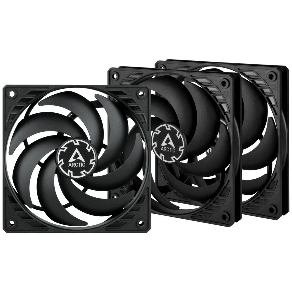 Вентилятор Arctic Cooling ARCTIC P12 SLIM PWM PST Вентилятор корпусной  -3 Pack  (ACFAN00275A)
