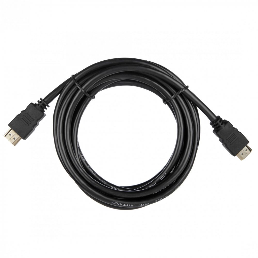 Кабель ACD-DHHM2-30B |ACD-DHHM2-30B| HDMI 2.0, Golden Plated,19m/19m, Черный, 3м (742255)