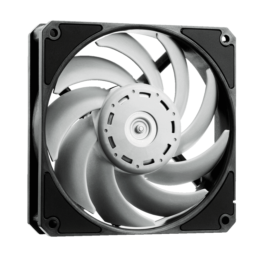 Вентилятор в корпус XPG VENTOPRO120-PWMBKCWW черный 120мм 2150rpm 28db 4-pin