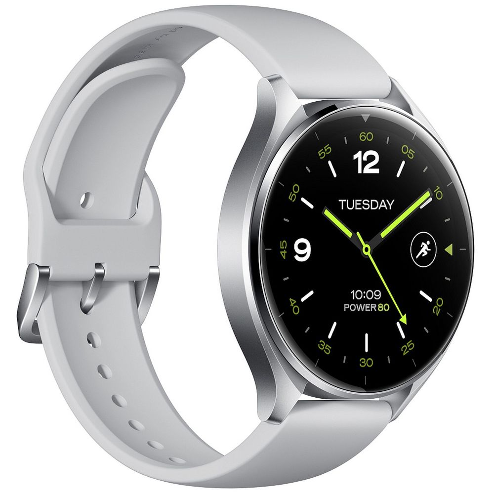 Смарт-часы Xiaomi Watch 2 Silver Case with Gray TPU Strap