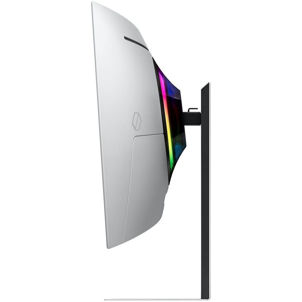 Монитор 34" SAMSUNG S34DG852SI Odyssey OLED G8 Ultra WQHD Smart Curved OLED, 3440x1440, 175Hz, 0,03ms, 250сd/m, 1000000:1, HDR10 | 2xHDMI(2.1), DP(1.4), 2xUSB3.0 | HAS, ExPSU, Speakers, Vesa 100, Silver/Black