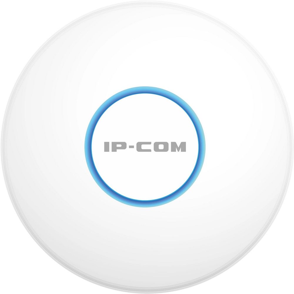 Точка доступа Wi-Fi IP-COM iUAP-AC-LR Потолочная двухдиапазонная точка доступа 2,4/5 ГГц, до 1317 Мбит/с, PoE, MU-MIMO, LAN 1x1 Гбит/с