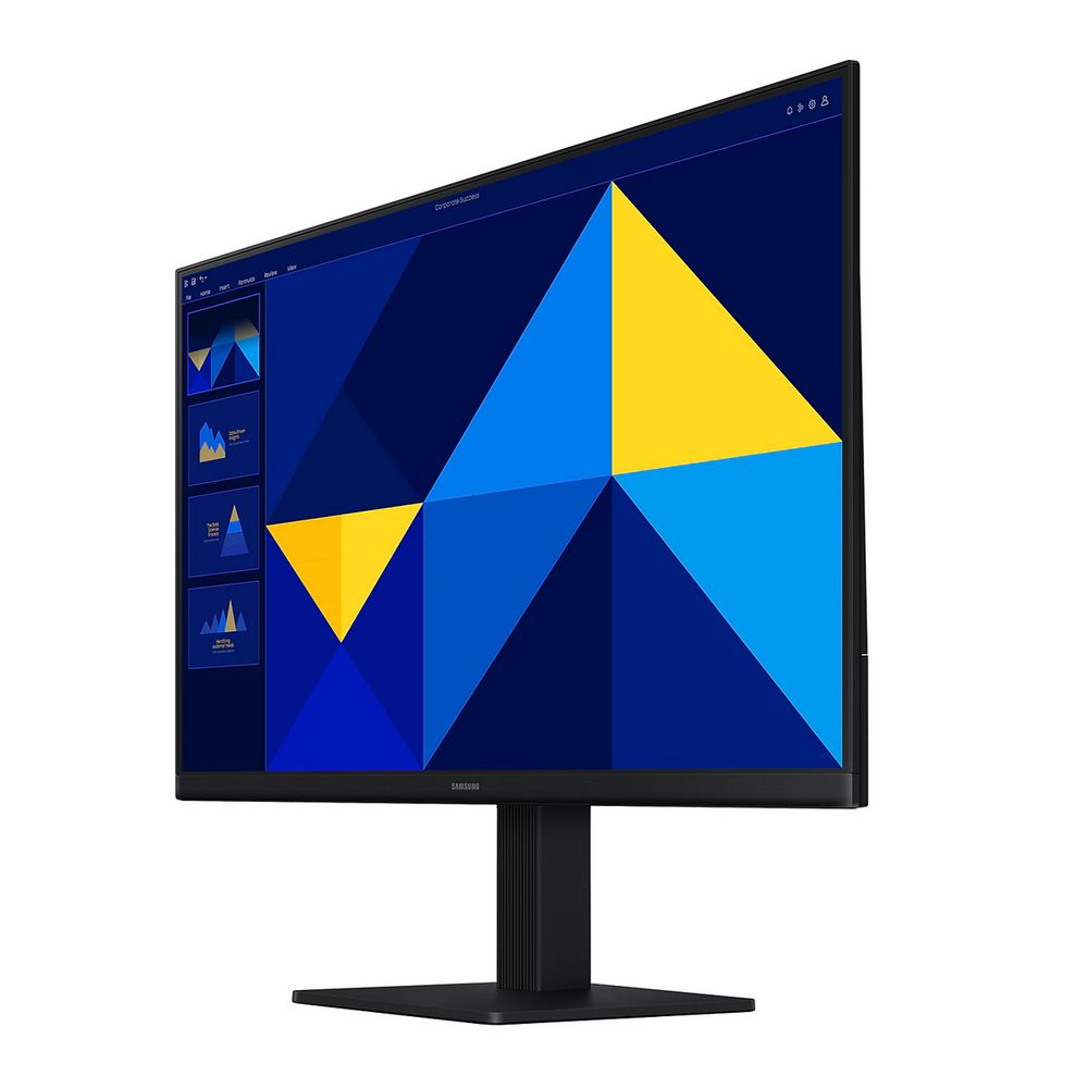 Монитор 23.8" SAMSUNG S24D300GAI S3 S30GD FHD  IPS, 1920x1080, 100Hz, 5ms, 250сd/m, 1000:1,  | VGA, HDMI(1.4) | ExPSU, Vesa 100, Black