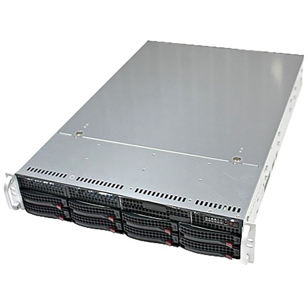 Корпус SuperMicro CSE-826BE16-R920LPB 2U SC826B Chassis w/1 Expander, Black