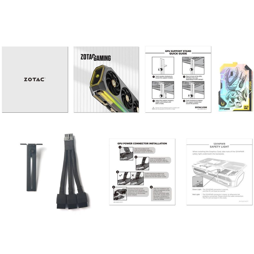 Видеокарта Zotac RTX5080 SOLID CORE 16GB GDDR7 256bit 3xDP HDMI 3FAN PREMIUM PACK