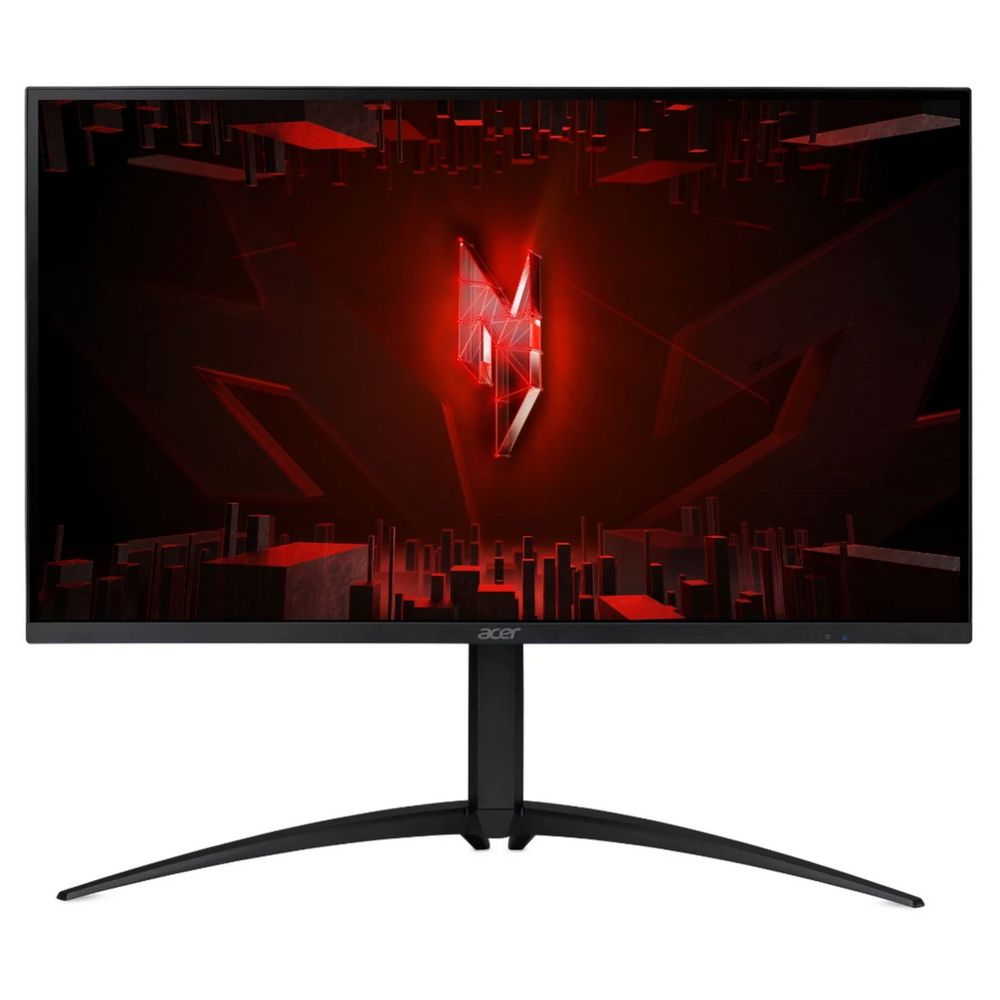 Монитор 27" ACER XV275KP3biipruzx Black (MiniLED IPS, 3840x2160, 1ms, 1000cd, 160Hz, 2xHDMI(2.1) + 1xDP(1.4) + 1xType-C(90W) + Audio Out + USB 3.0x2+USB-B (1up 2down), External, sync: FreeSync Premium, hdr: HDR 1000, hadj 150, DE: Delta E<2, Vesa:75x75)