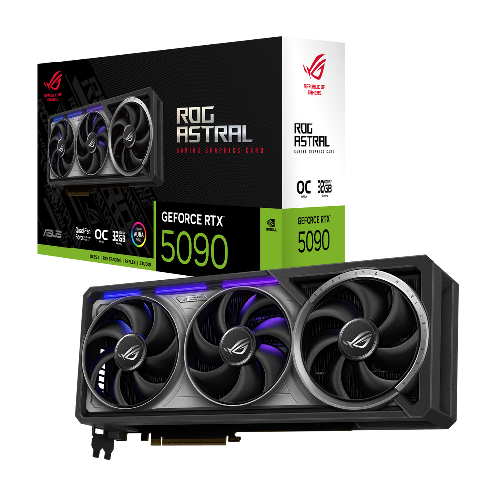 Видеокарта ASUS ROG-ASTRAL-RTX 5090-O32G-GAMING