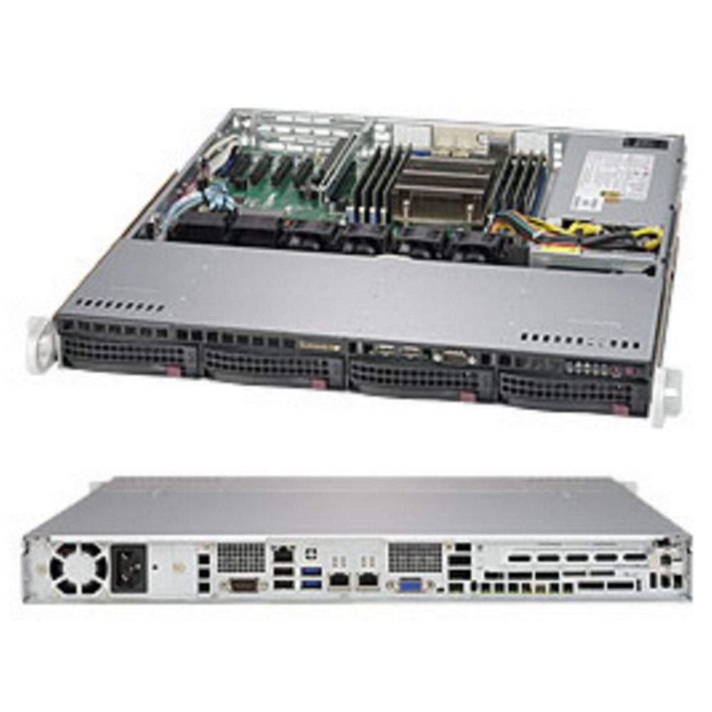 Платформа системного блока SuperMicro SYS-5018R-M, X10SRi-F, 813MTQ-350CB