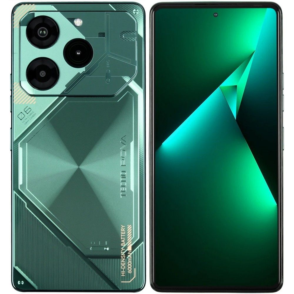 Смартфон Tecno Pova 6 Pro 5G 12+256Gb зеленый