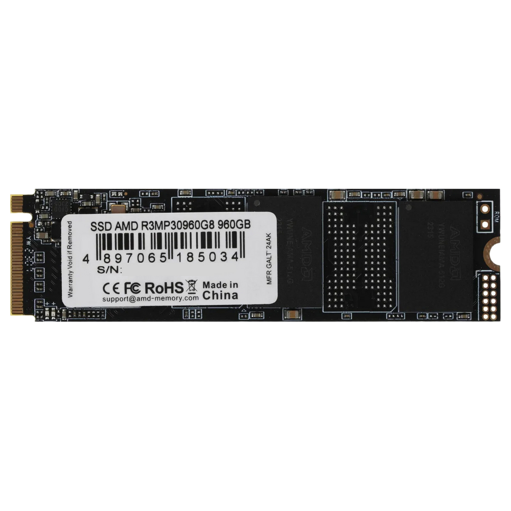 Твердотельный накопитель SSD AMD Radeon R3 Series  M2.2280 960GB