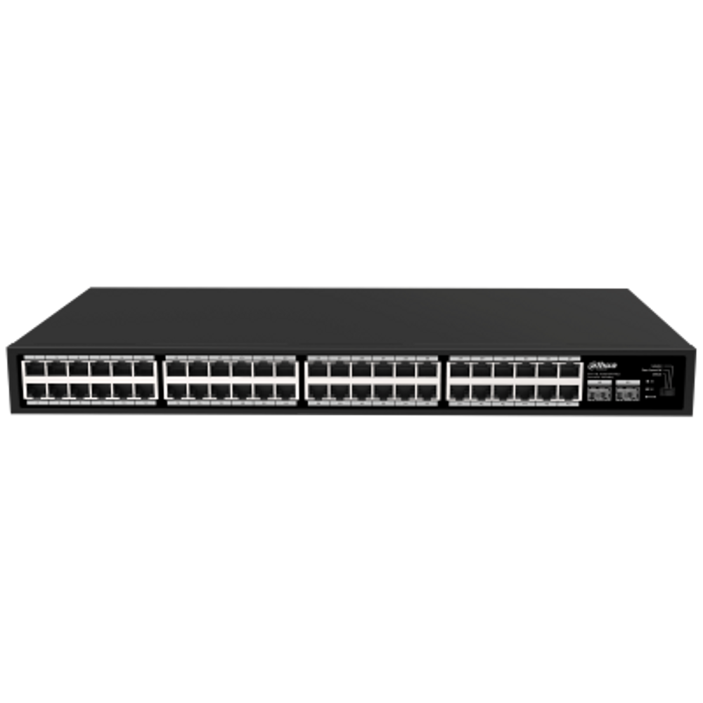 Коммутатор Dahua 48-port Gigabit RJ45 Non-PoE Switch, Metal case 