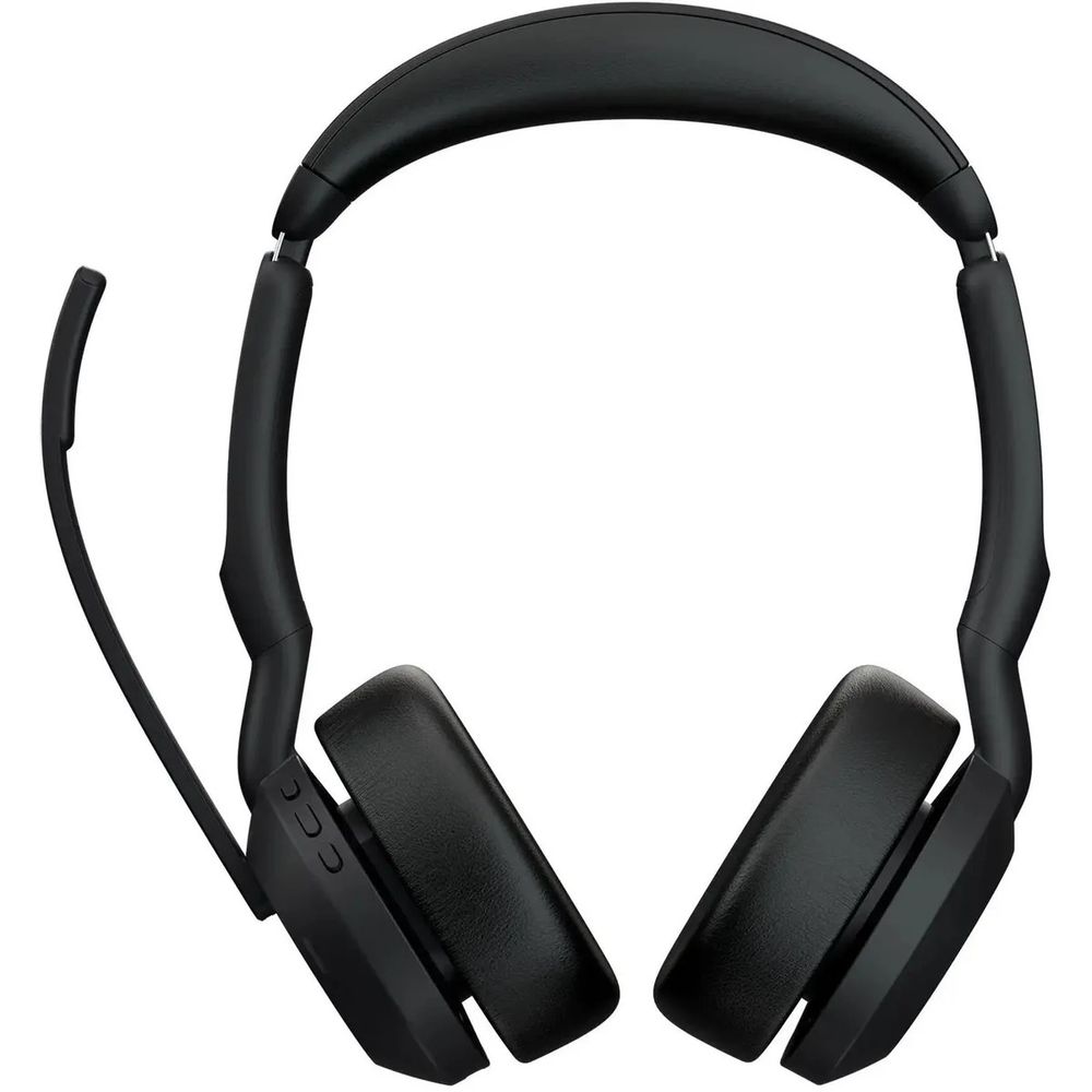 Наушники с микрофоном Jabra Evolve2 55 Link380c MS Stand черный накладные BT оголовье (25599-999-889)