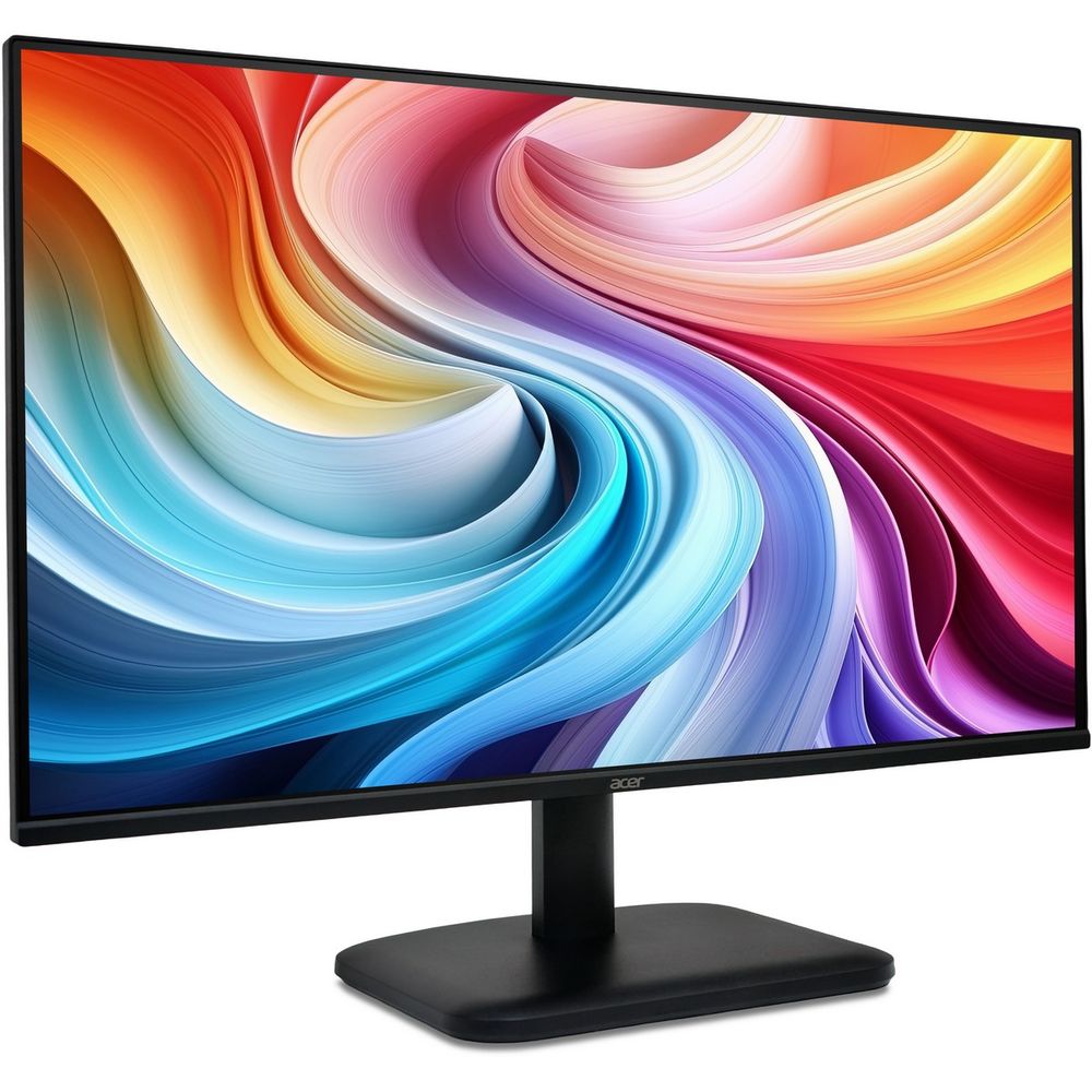 Монитор 27" ACER Vero EK271Gbmix Black (IPS, 1920x1080, 1ms, 250cd, 120Hz, 1xVGA + 1xHDMI(1.4) + SPK + Audio In/Out, Speakers 2Wx2, sync: FreeSync, Vesa: 100x100)