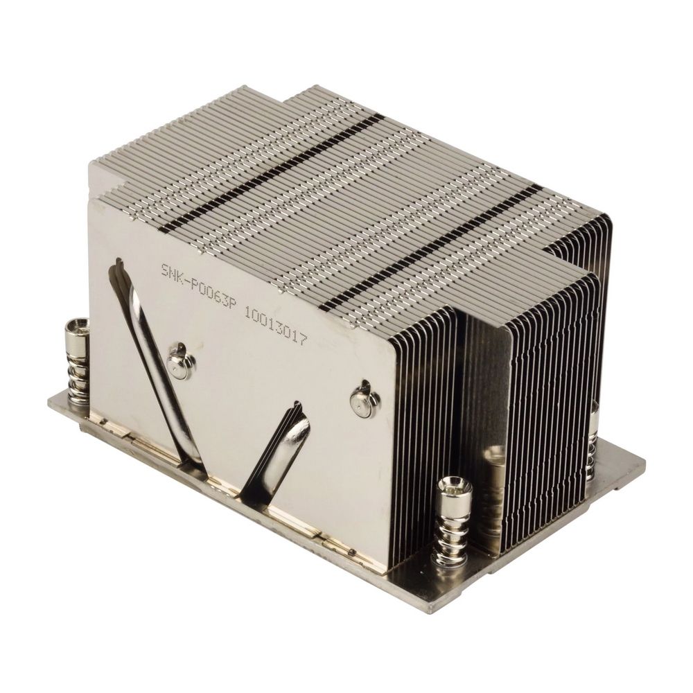 Пассивный кулер SuperMicro SNK-P0063P 2U Passive Heat Sink for AMD SP3 119x78.6x64 (10100280)