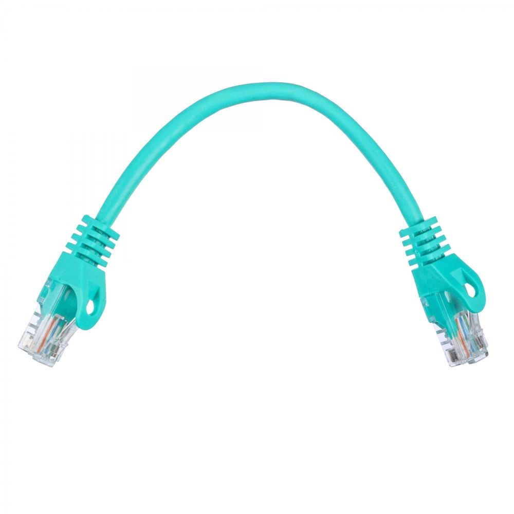 Патч-корд ACD-LPU5E-2DG [ACD-LPU5E-2DG] Cat5e UTP 24AWG 4Pair, 7/0.18мм CCA Зеленый, 0.2м, (741319)