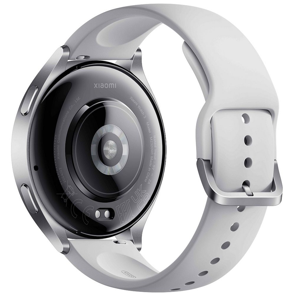 Смарт-часы Xiaomi Watch 2 Silver Case with Gray TPU Strap