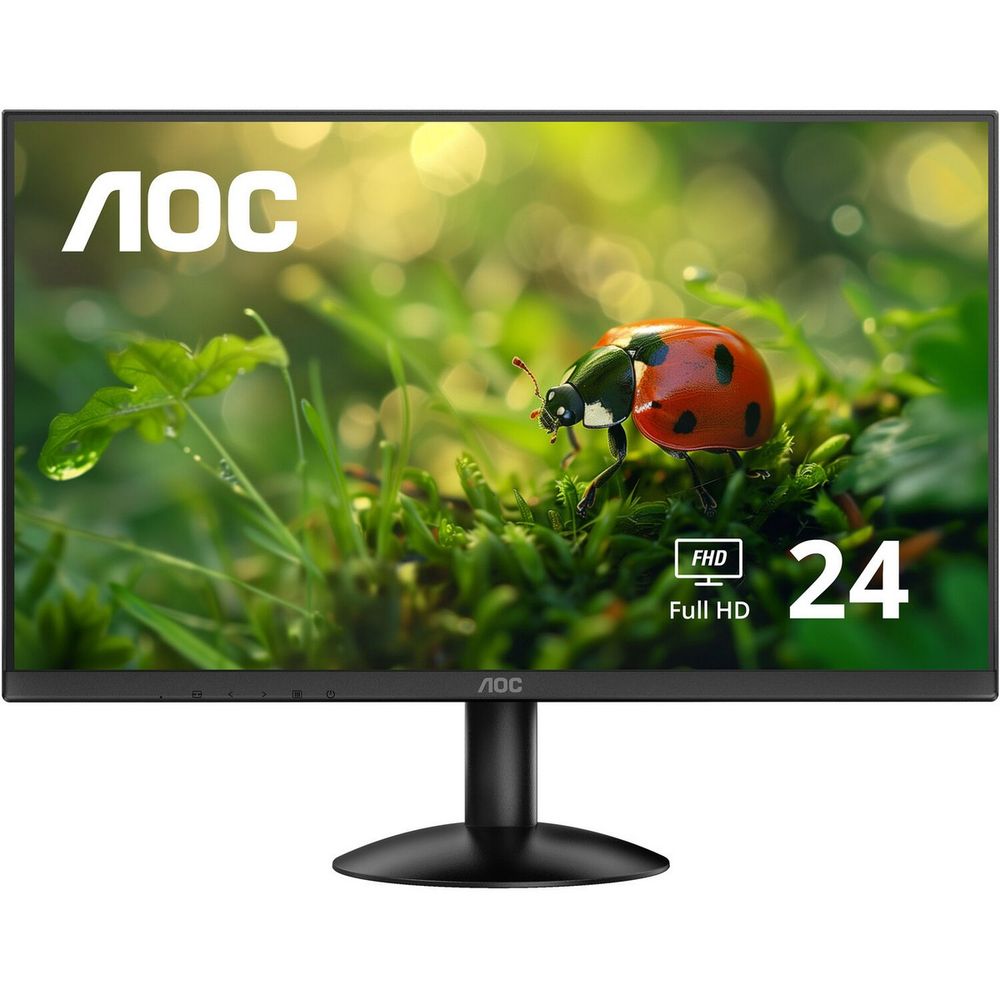 Монитор 23.8" AOC 24B30H3  IPS, 1920x1080, 120Hz, 4ms, 300сd/m, 1300:1 | VGA , HDMI(1.4) | ExPSU, Vesa 100, Black