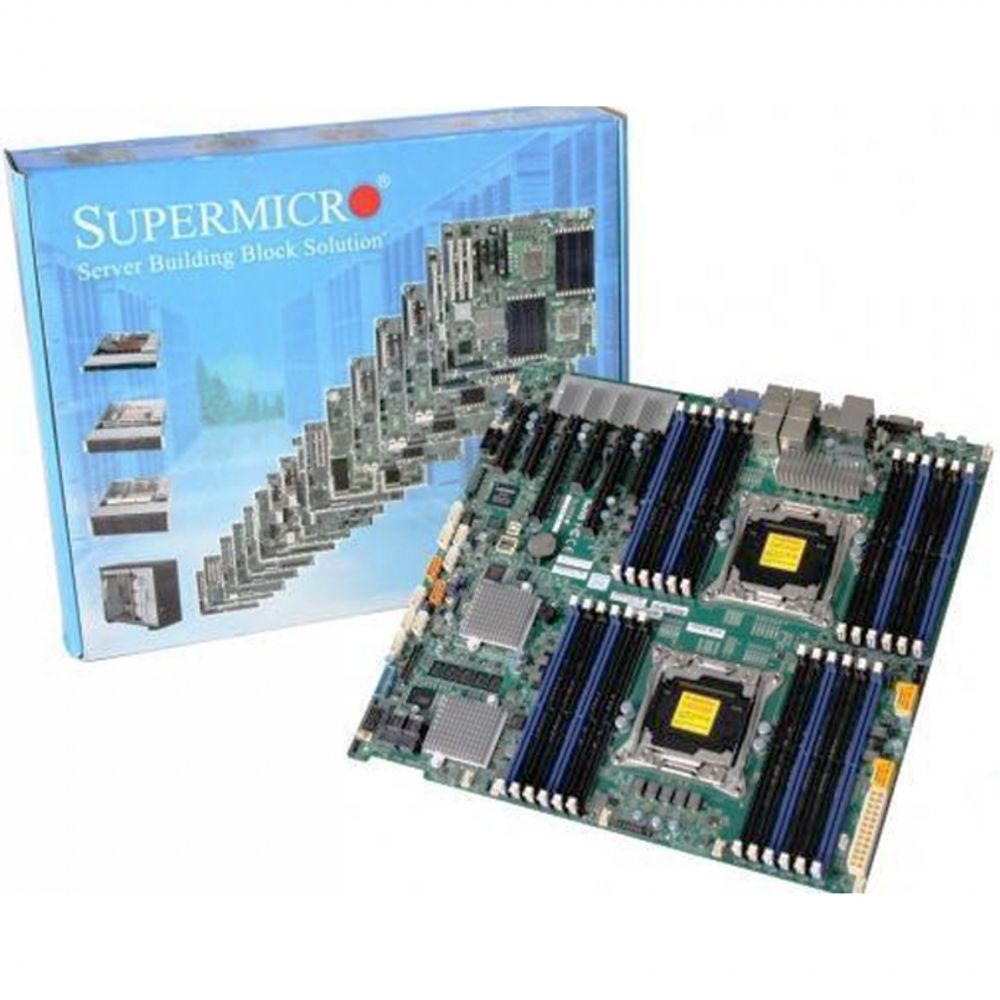 Материнская плата SuperMicro MBD-X10DRC-LN4+-O, RTL Enhanced Extended ATX 24x 288-pin DDR4 DIMM slots Up to 3TB† ECC 3DS LRDIMM, 768GB ECC RDIMM 10x SATA3 SuperCap option support 5x USB 3.0 4x USB 2.0 1x VGA port
