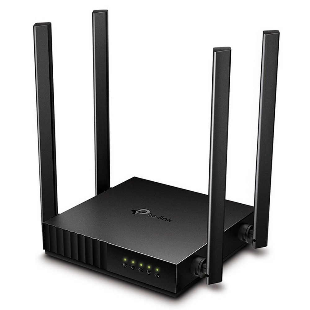 Маршрутизатор TP-LINK Bad Pack Archer C54 AC1200 Двухдиапазонный Wi-Fi роутер, до 867 Мбит/с на 5 ГГц + до 300 Мбит/с на 2,4 ГГц, стандарт 802.11ac/a/b/g/n, 1 порт WAN 10/100 Мбит/с + 4 порта LAN 10/100 Мбит/с, 4 внешние антенны 5 дБи, RTL {20} (089337)