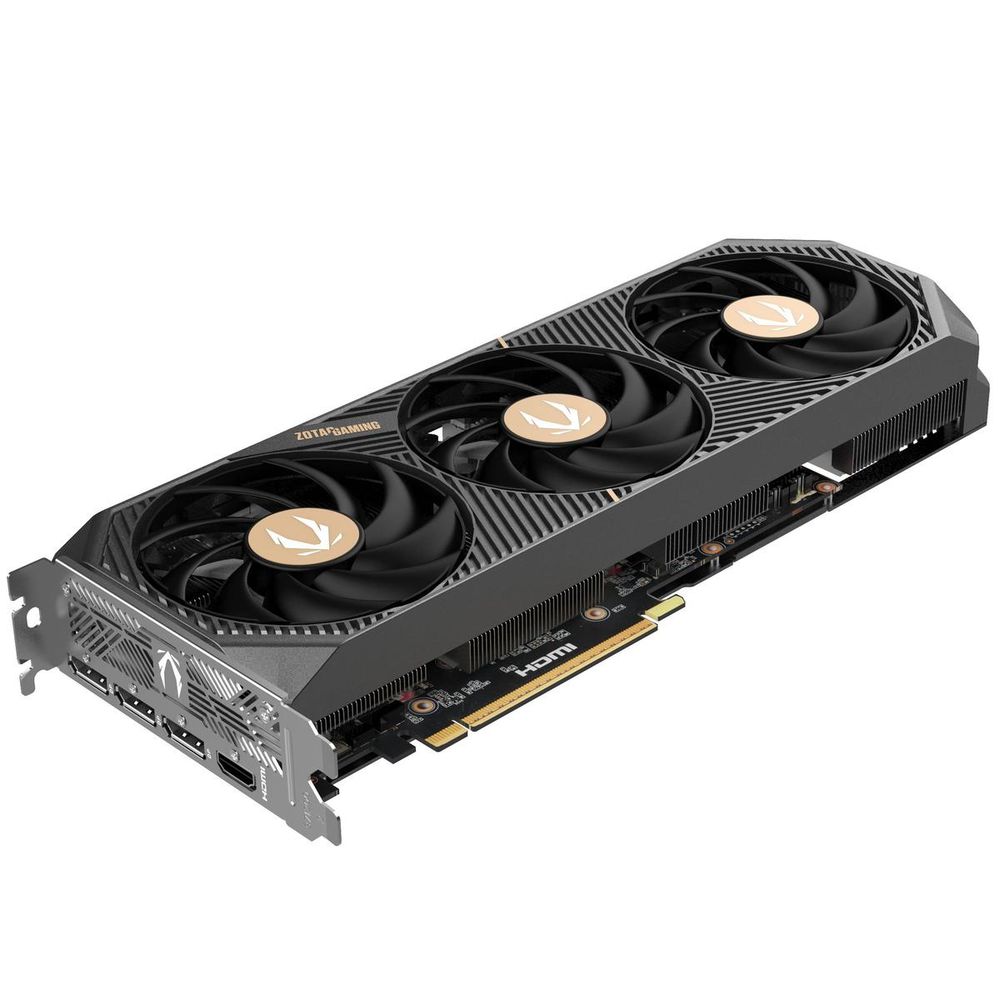 Видеокарта Zotac RTX5070Ti SOLID SFF 16GB GDDR7 256bit 3xDP HDMI 3FAN PREMIUM PACK