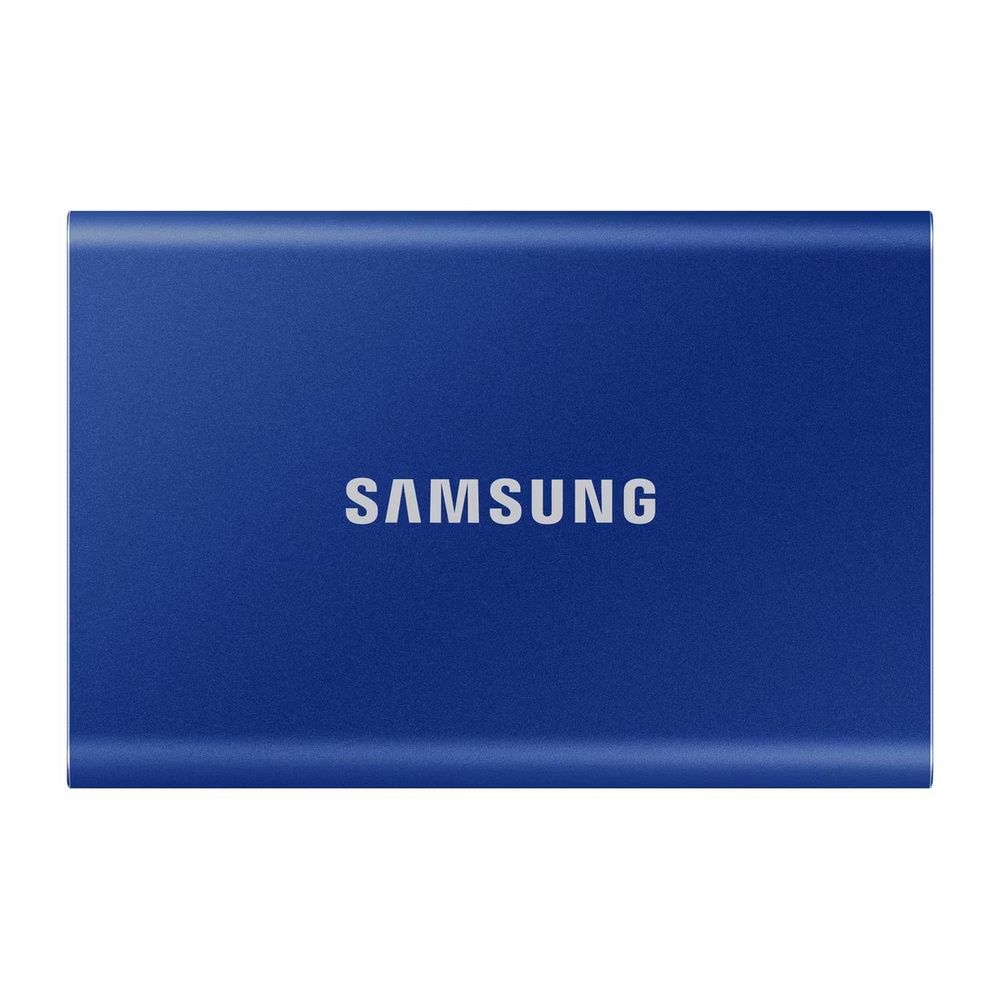 Твердотельный накопитель SSD Samsung T7 Blue External MU-PC2T0H/WW 2TB 1.8" USB 3.2 Gen 2 Type-C, 1050/1000 RTL, (312403)