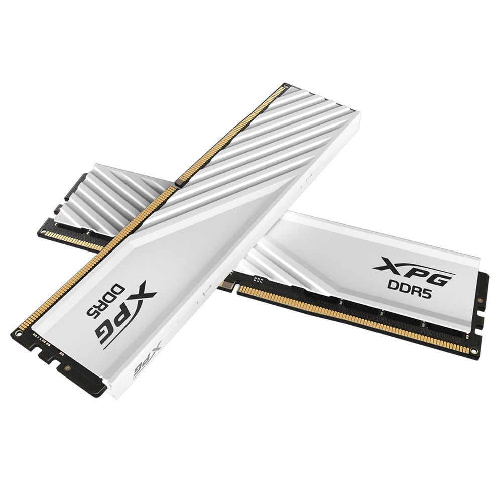 Оперативная память XPG Lancer Blade, DDR5, 32GB (2x16GB), 6400MHz, CL32, DIMM, с радиаторами, белый
