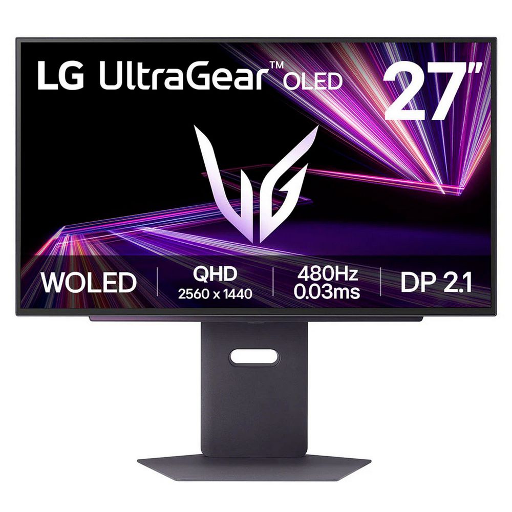 27GX790A-B.ARUZ - Монитор жидкокристаллический LG МониторжидкокристаллическийLG27GX790ABAR 27'' 16:9 2560х1440(WQHD) OLED,480Hz. 270cd/m2, 0,4 ms, HDMI, DP, Black