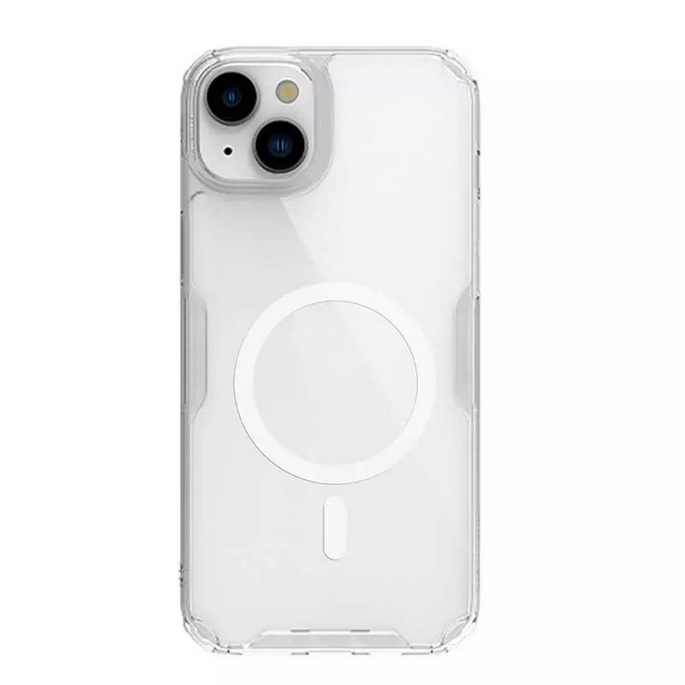 Чехол Nature TPU Pro Magnetic Case, White, (iPhone15) 