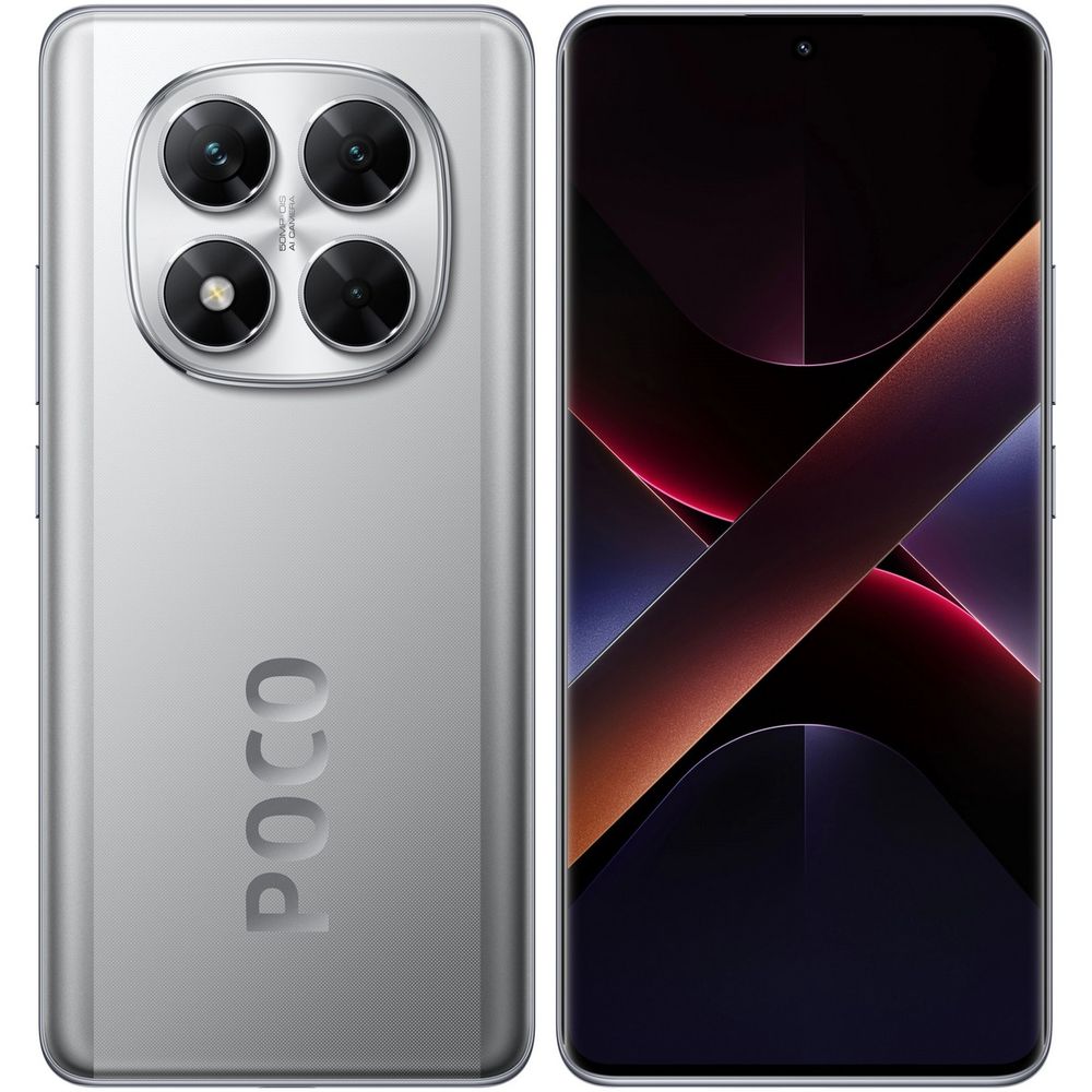 Смартфон POCO X7 5G 12+512Gb серебристый (MZB0IQ8RU)
